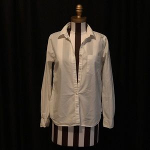 Madewell white button up